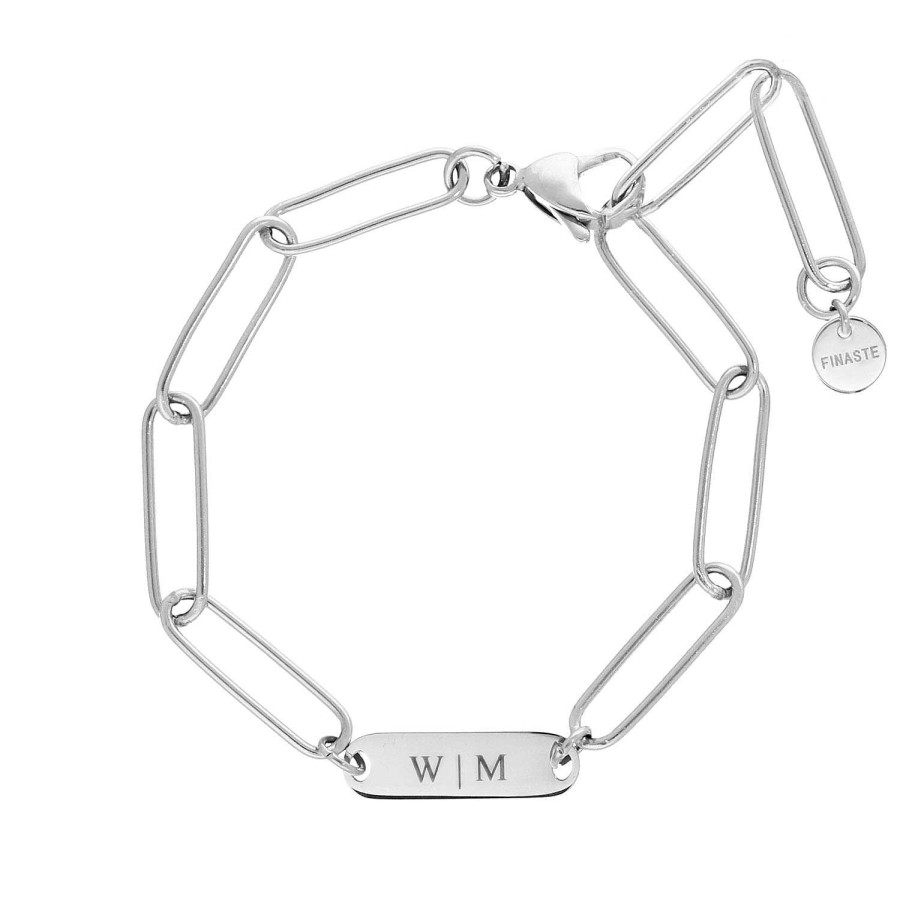 Armbanden Finaste | Naam Armband Chunky Chain