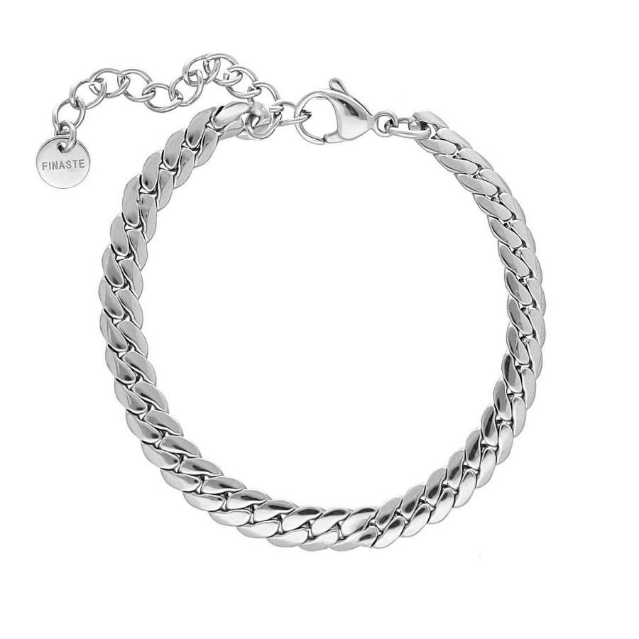 Armbanden Finaste | Armband Platte Chain