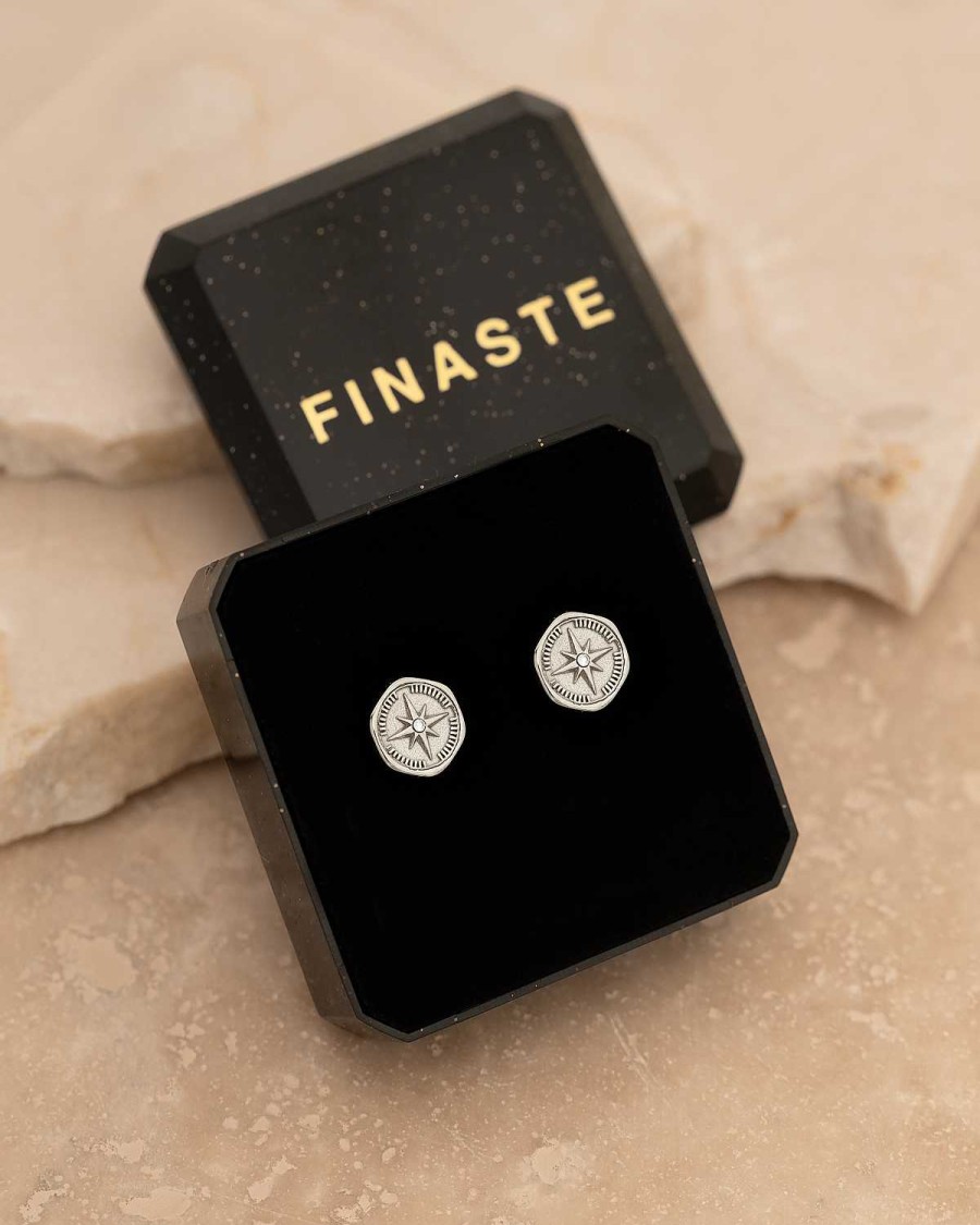 Oorbellen Finaste | Compass Stud Earrings