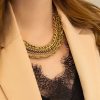 Kettingen Finaste | Schakelketting Chunky Goud Kleurig