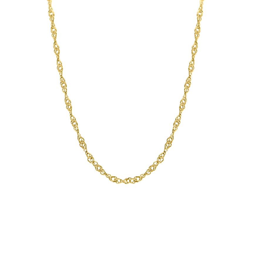 Kettingen Finaste | Ketting Met Chains Goud Kleurig