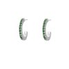 Oorbellen Finaste | Emerald Hoops