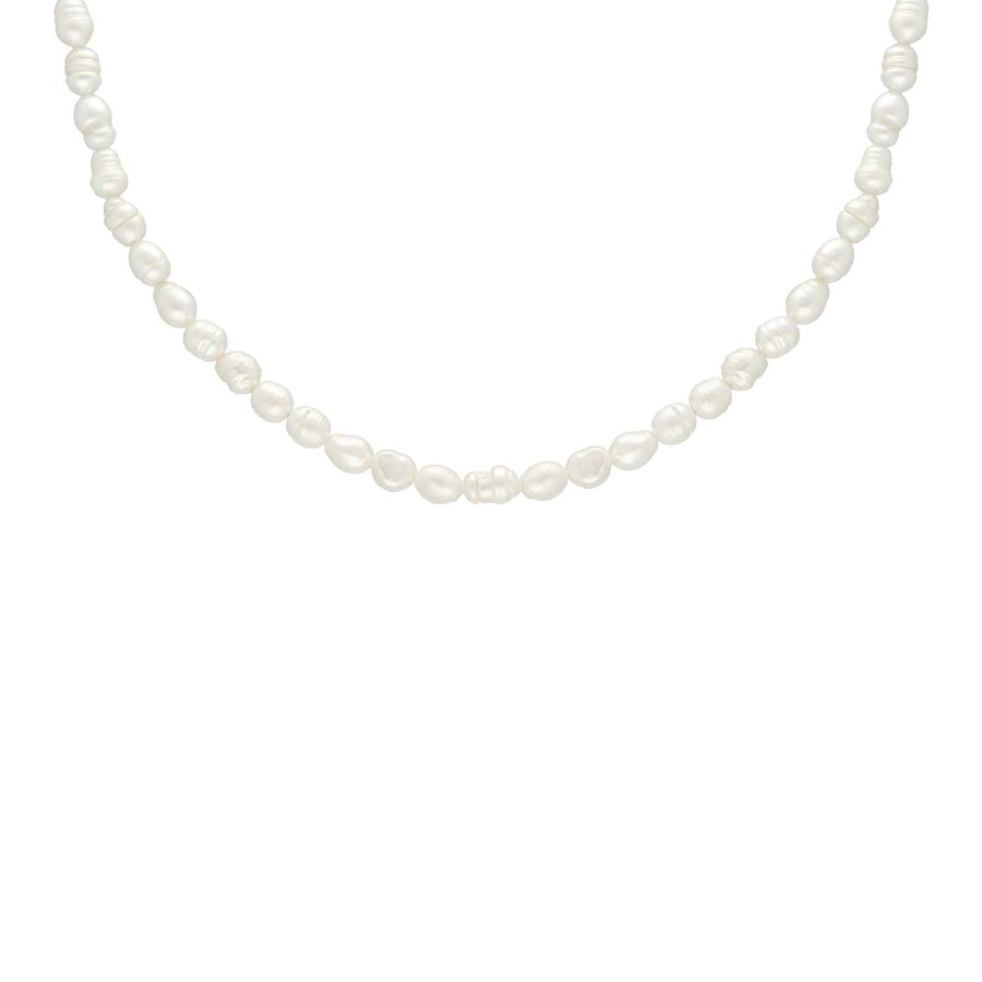 Kettingen Finaste | Pearl Necklace Goldplated