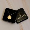 Kettingen Finaste | Ketting 3 Initials Luxury Kleur Goud