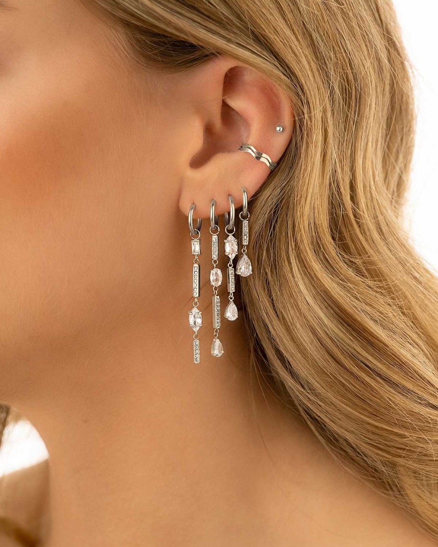 Oorbellen Finaste | Exclusive Crystal Drops Earrings