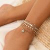 Enkelbandjes Finaste | Flower Anklet Pink