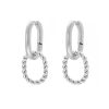 Oorbellen Finaste | Double Hoops Twisted