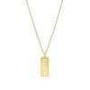 Kettingen Finaste | Ketting Quote Kleur Goud