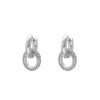 Oorbellen Finaste | Double Crystal Earrings