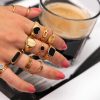 Ringen Finaste | Influencer Heart Ring Goudkleurig